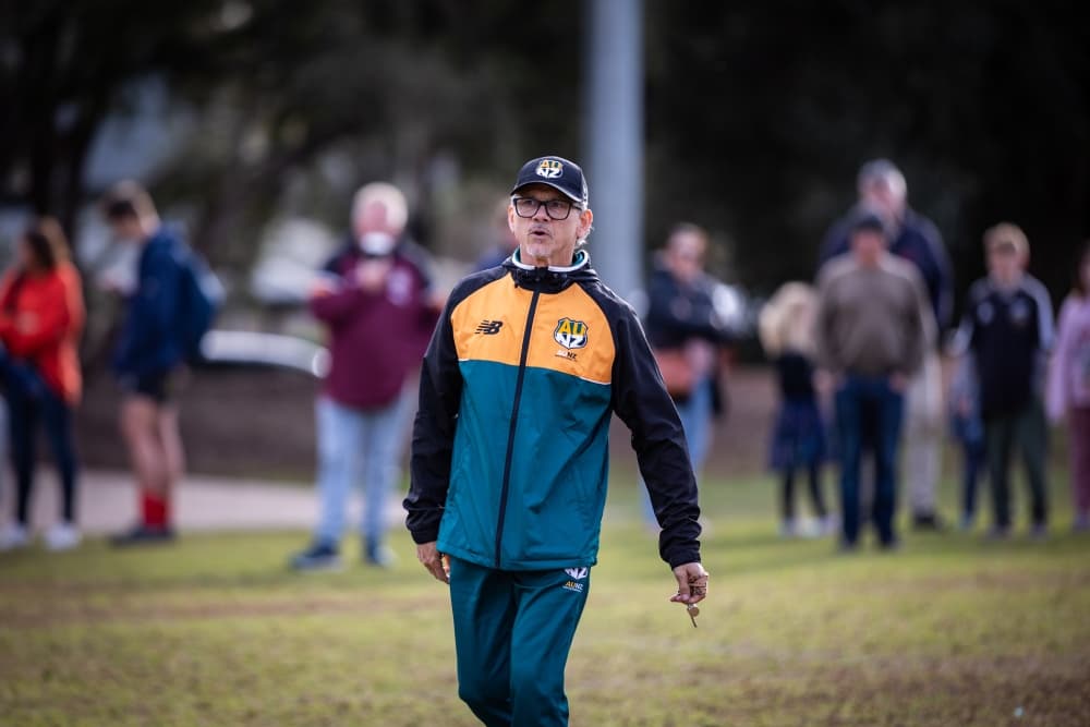 Les Kiss is ready to get working with the AUNZ Invitational XV squad. Photo: Anthony Wingard/AUNZ Media