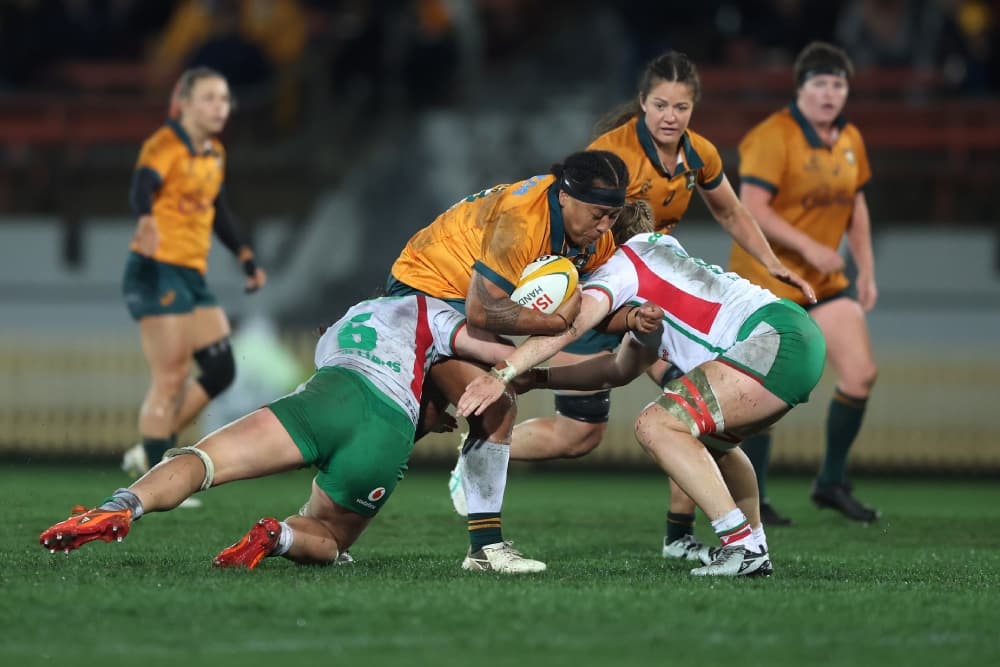 Lydia Kavoa is ready to face the best a year on from moving into the front-row. Photo: Getty Images