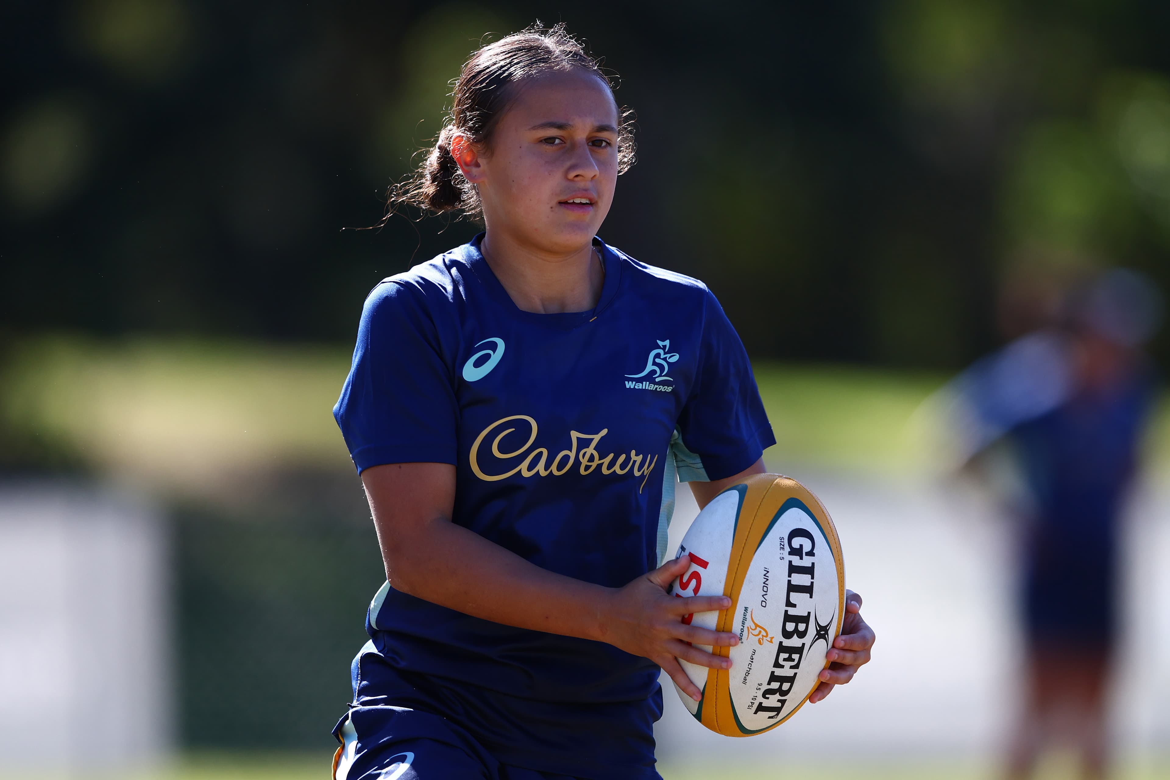 Wallaroos representative Waiaria Ellis has been included in the Australian Under 18s squad for the Global Youth Sevens. (Photo: Getty Images)