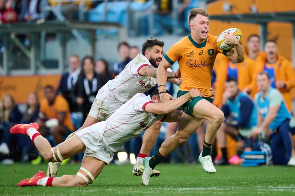 Darby Lancaster is one of four players added to the Wallabies squad. Photo: Getty Images