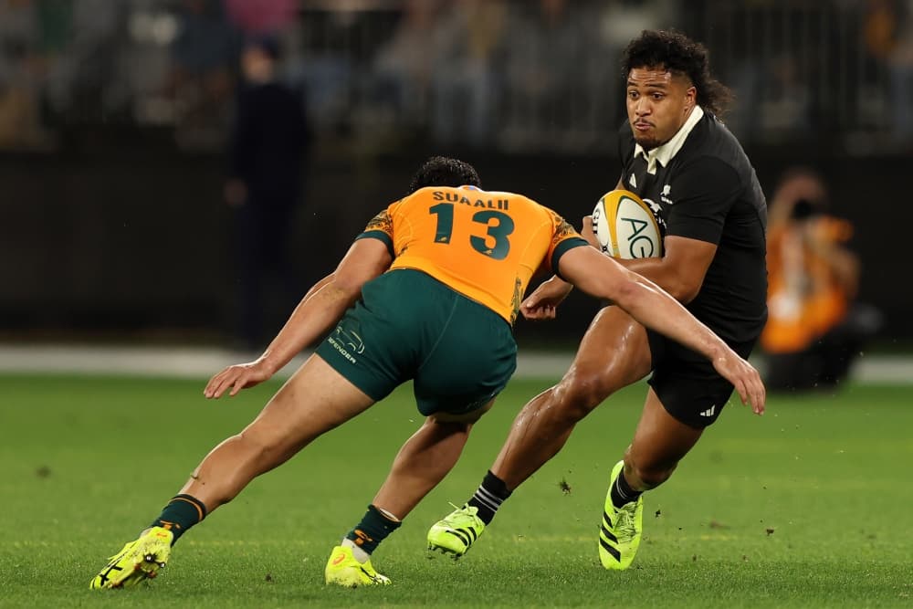 Leicester Fainga'anuku starts for the All Blacks as they make several changes to face Scotland. Photo: Getty Images