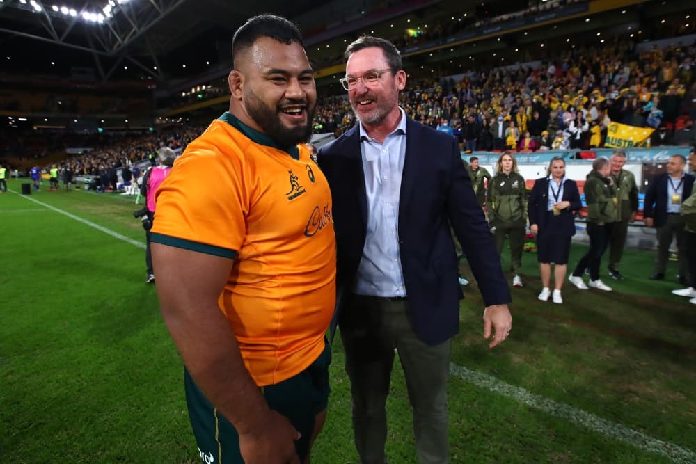 Dan McKellar is eager to get Taniela Tupou back to his best. Photo: Getty Images