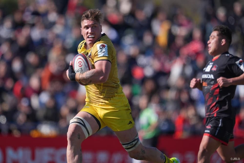 Sean McMahon delivered a player of the match performance for Tokyo Sungoliath. Photo: JRLO