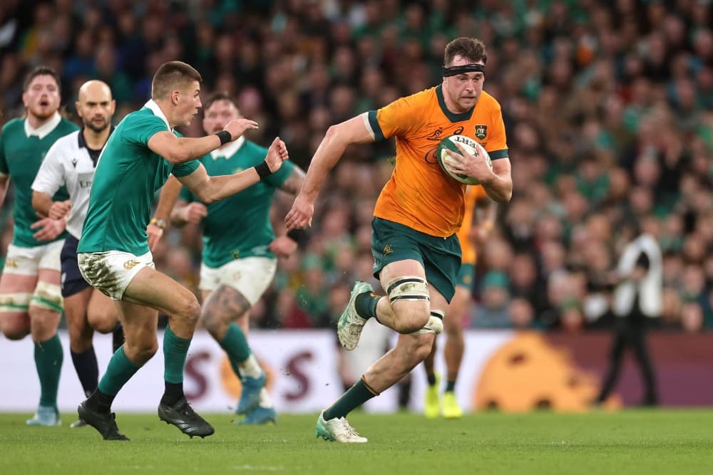 The Wallabies have the backing of an ex-Irish fullback on Sunday. Photo: Getty Images