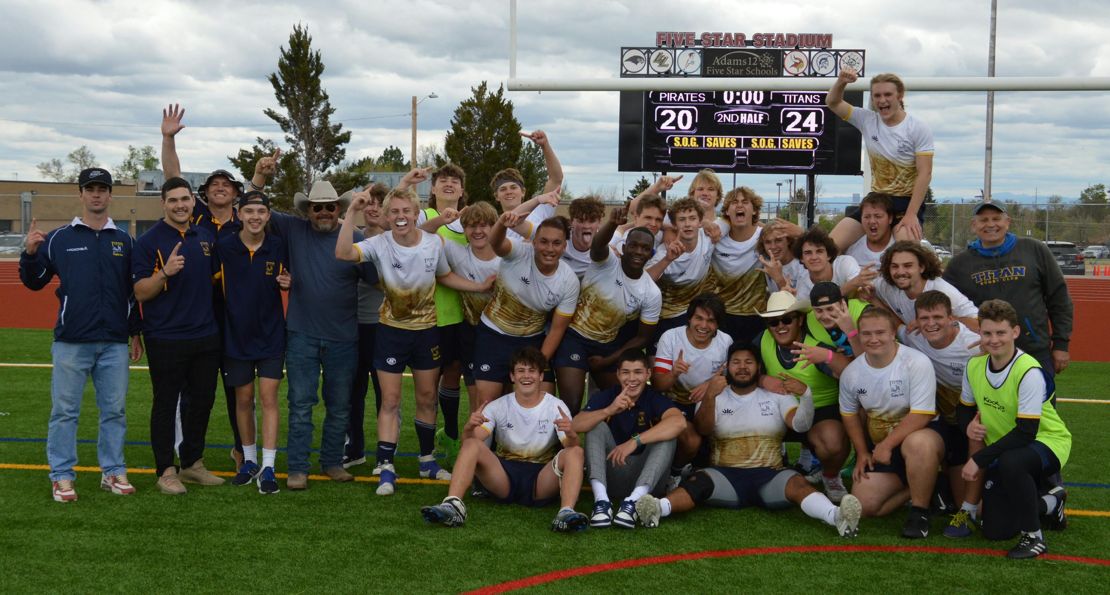 Titan Rugby, Rugby Colorado D2 2023 Champions