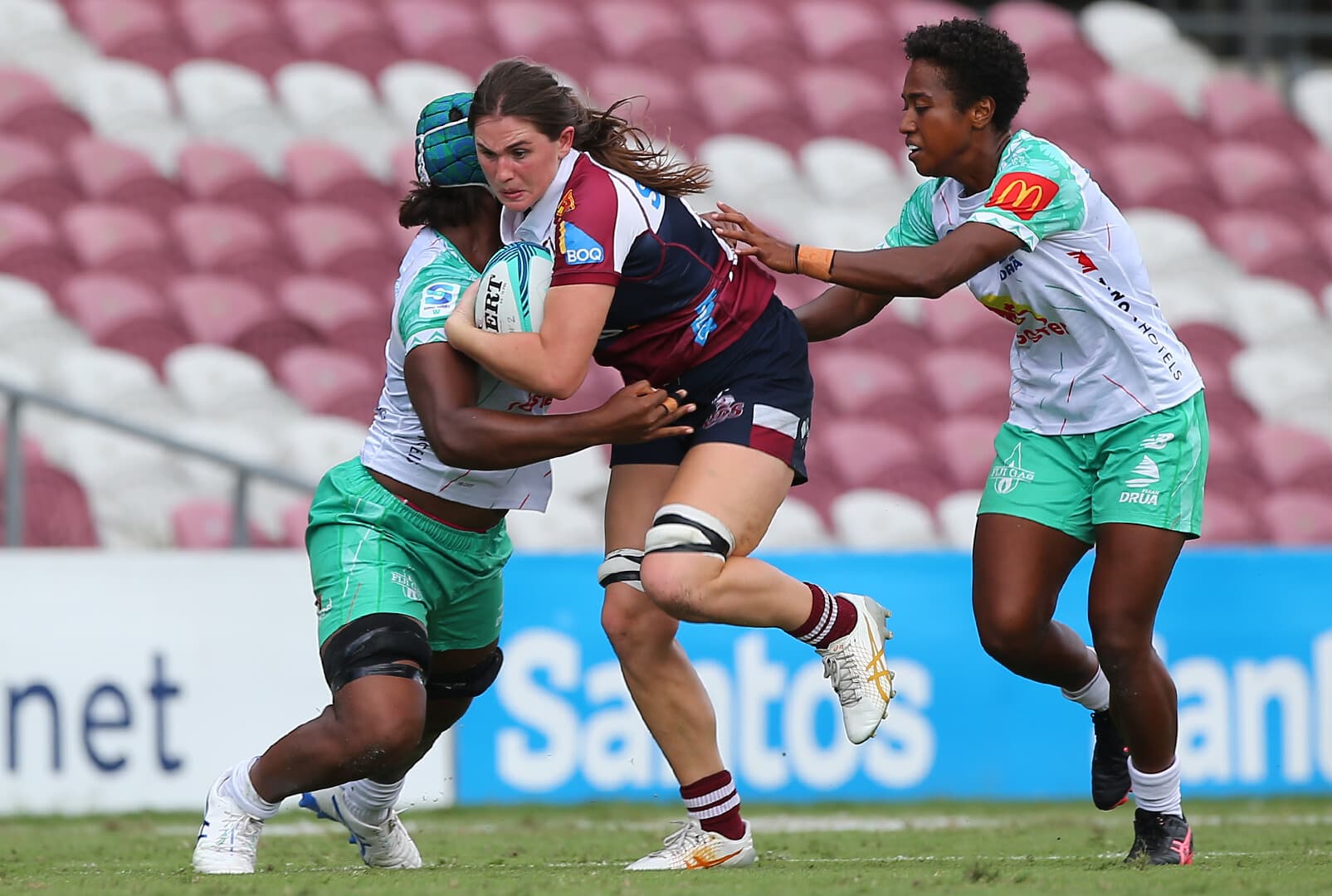 Queensland Reds young gun Zoe Hanna...a big improver in 2025. Photo: Gordon Dean