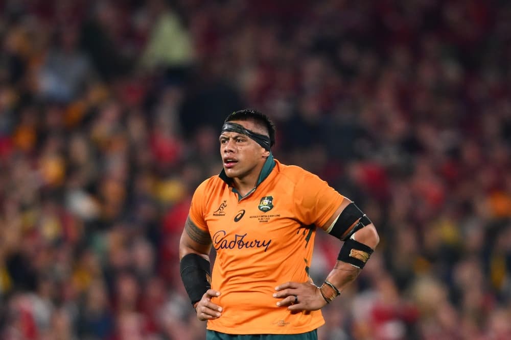 Allan Alaalatoa will miss the final Lions Test with a shoulder injury. Photo: Getty Images