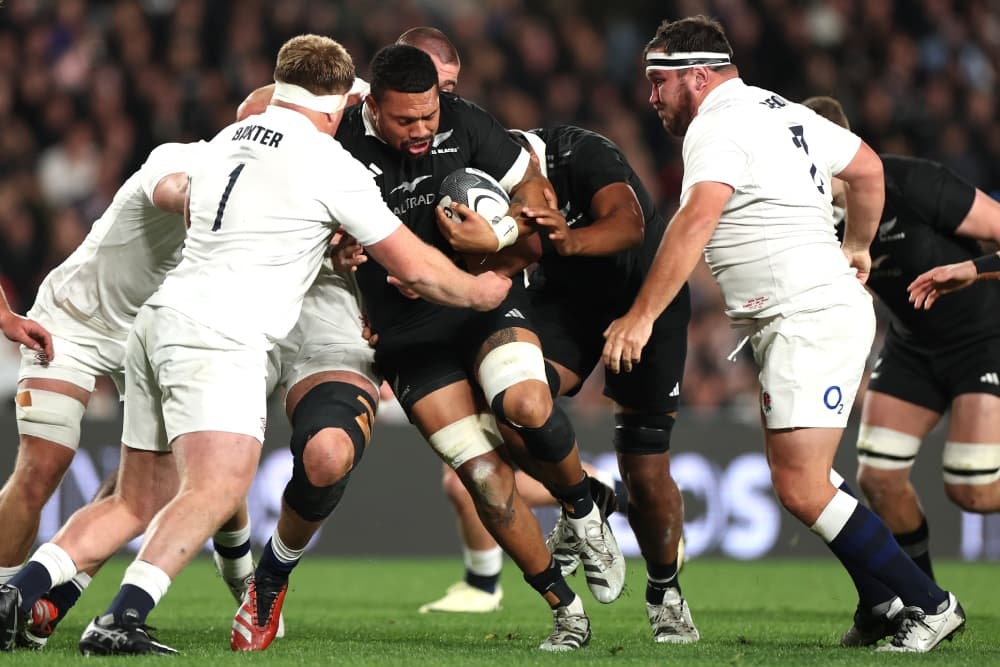 England and the All Blacks will hunt for an important victory to start the Spring Tour. Photo: Getty Images