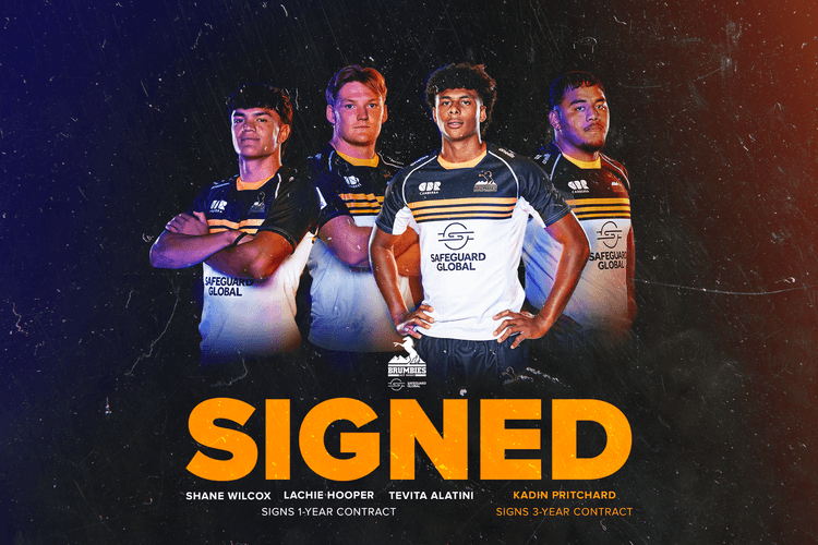 Kadin Pritchard, Shane Wilcox, Lachlan Hooper and Tevita Alatini have signed with the Brumbies.