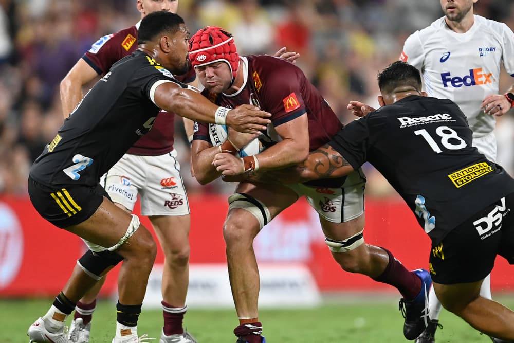 The Reds take on the Hurricanes in Melbourne. Photo: Getty Images