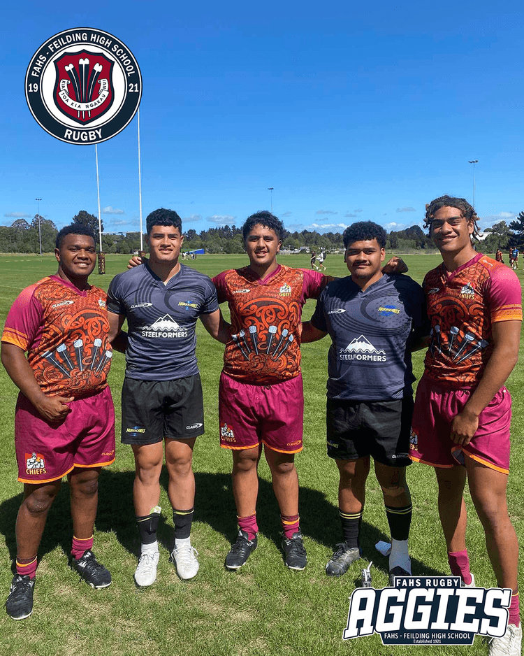 FAHS Old Boys with Chiefs and Hurricanes U20 Wider Squads