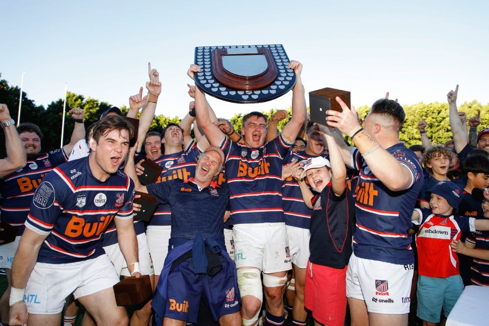 Easts have claimed a thrilling Shute Shield title over Norths. Photo: Karen Watson/Sydney Rugby Union