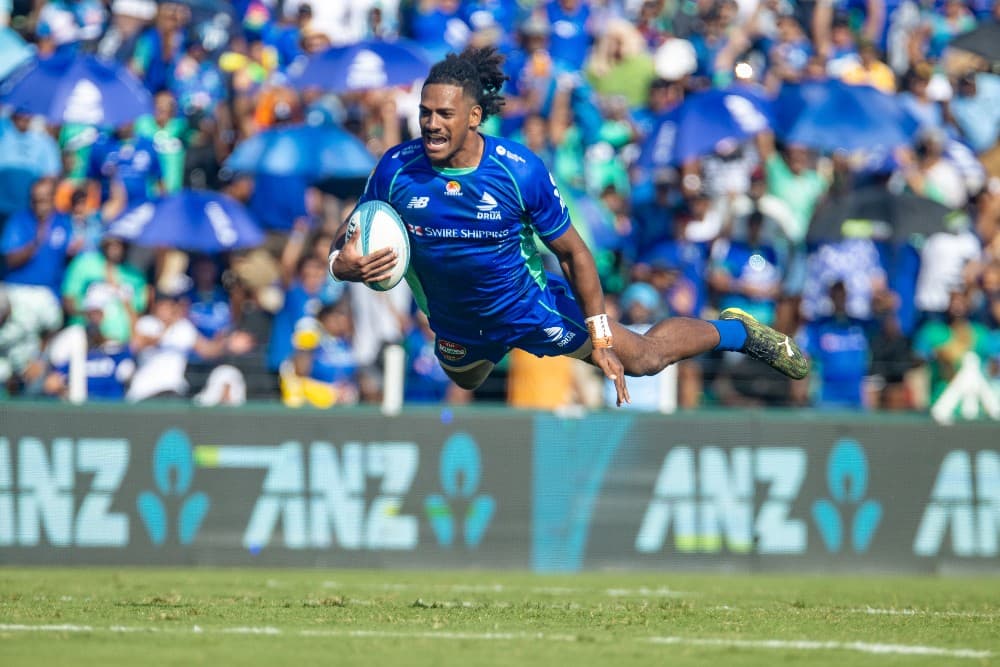 The Fijian Drua stunned the Melbourne Rebels with a first-half masterclass. Photo: Getty Images