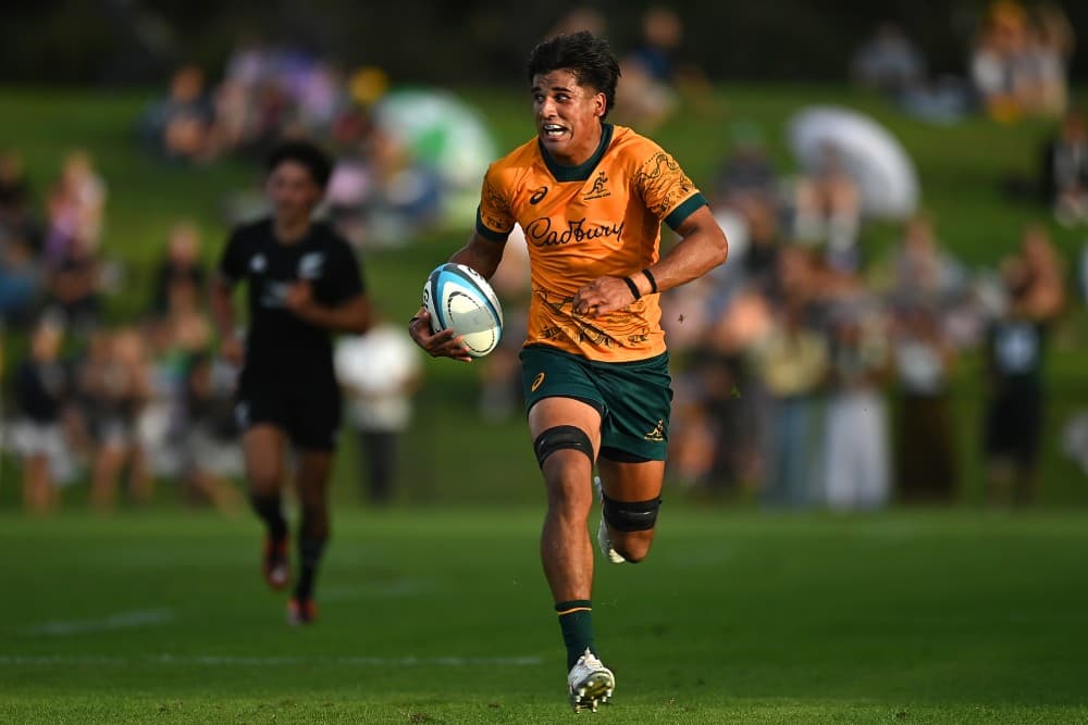 Australia U20s coach Chris Whitaker has turned to Sevens star Aden Ekanayake as they look to take down England on Thursday (AEST). Photo: Getty Images