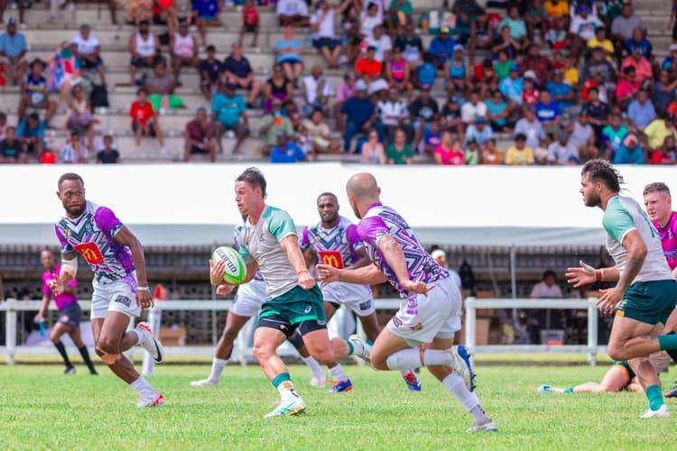An Aussie Select 7s team will once again travel to Fiji to compete in the legendary Coral Coast Fiji 7s tournament in January. Photo: FRU/Fijian Drua