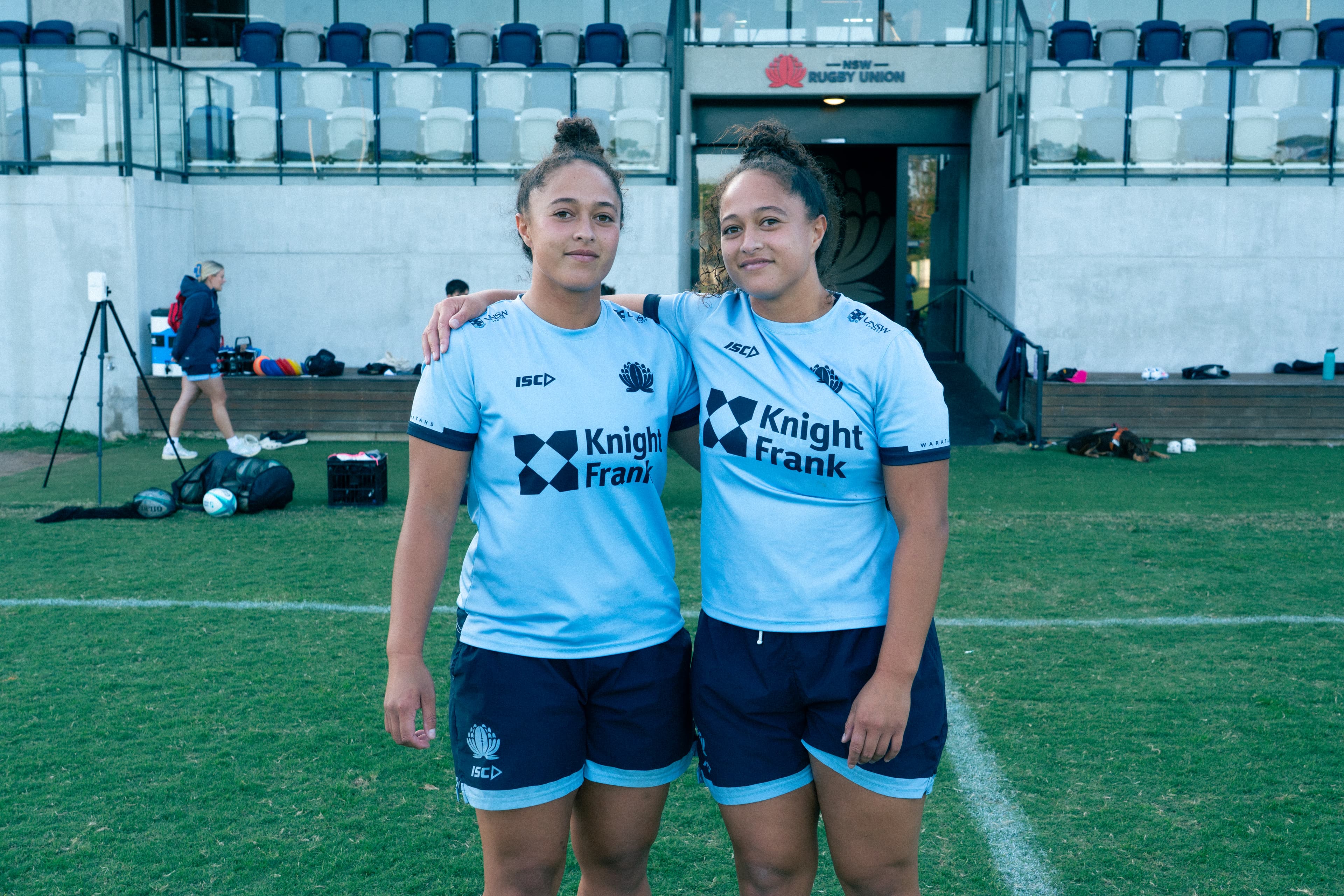 Leilani and Nicole Nathan: Ready to fire against the Fijian Drua