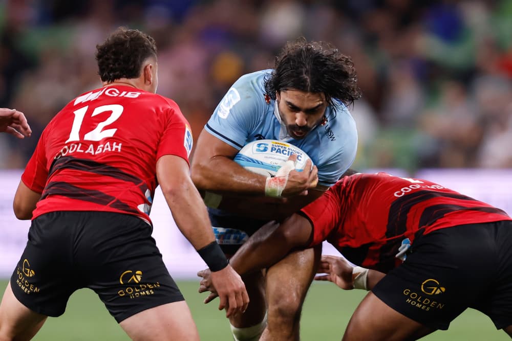 NSW Waratahs flanker Charlie Gamble admits his disappointing 2024 form is fuelling the backrower. Photo: Getty Images