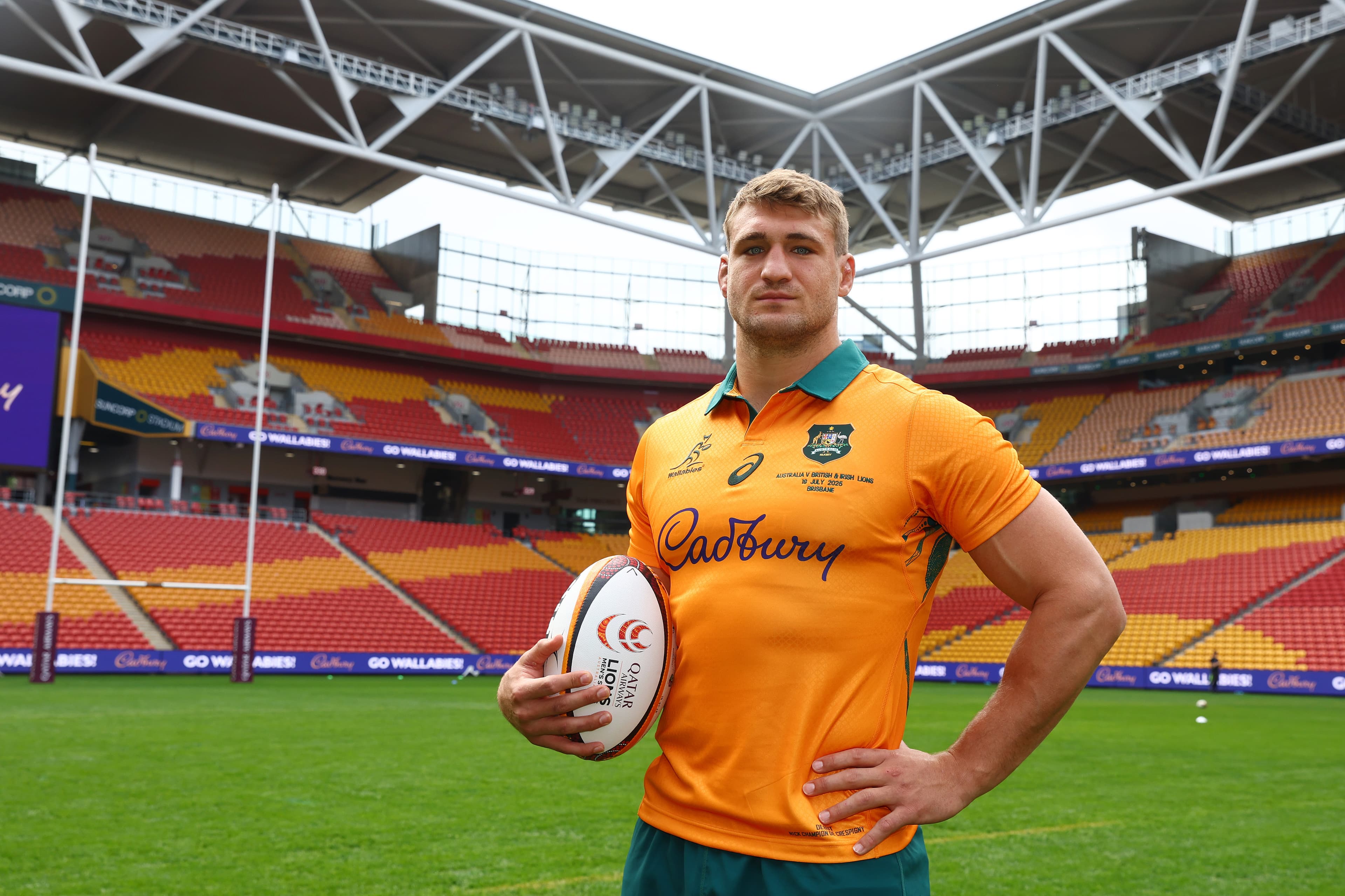 Nick Champion de Crespigny will skipper the Wallabies in just his third Test. Photo: Getty Images