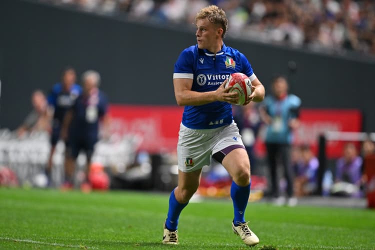 Louis Lynagh will miss the Six Nations for Italy. Photo: Getty Images