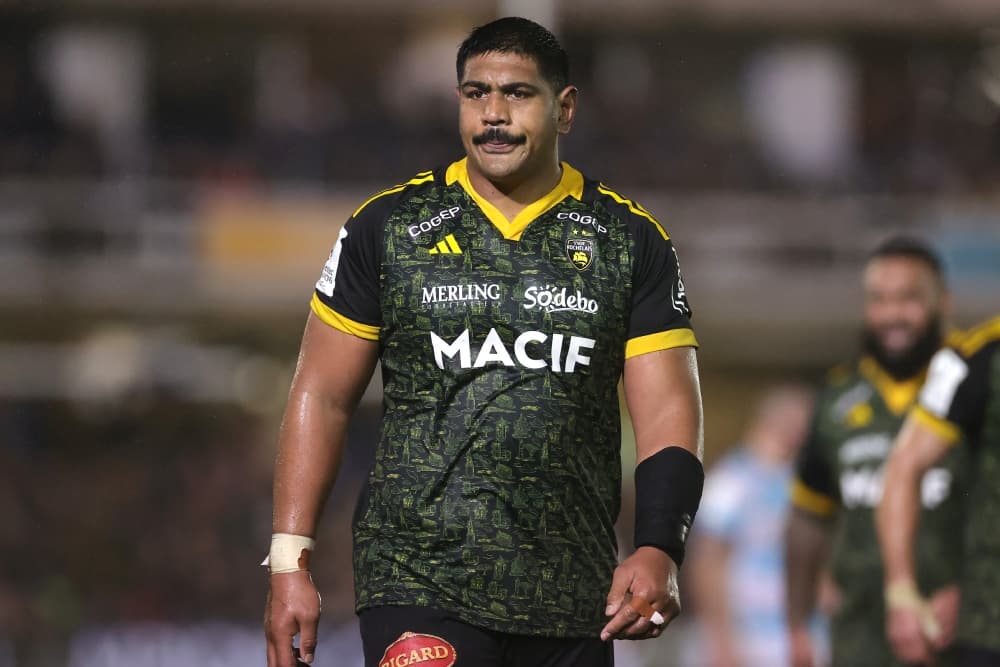 Will Skelton was red-carded for a high cleanout for La Rochelle. Photo: Getty Images