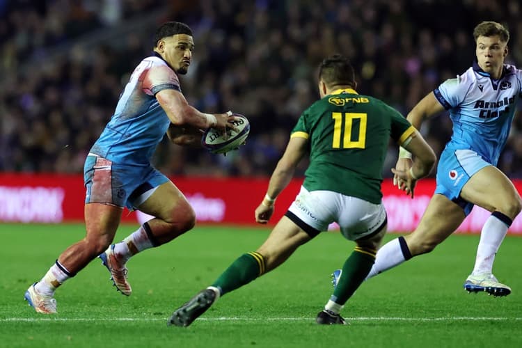 Scotland captain Sione Tuipulotu has been ruled out of the Six Nations tournament. Photo: Getty Images