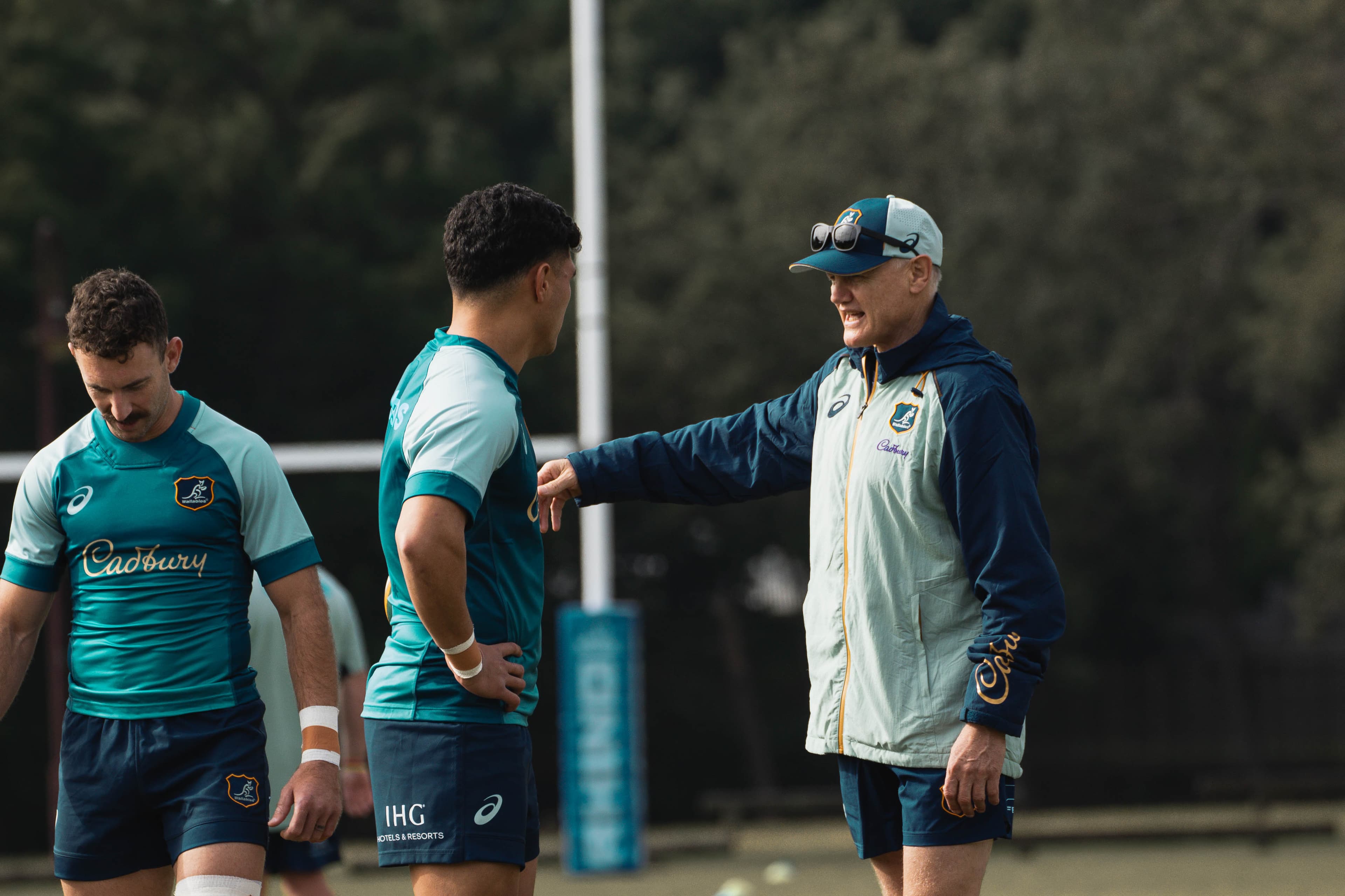 Rugby Australia chief executive Phil Waugh wants to resolve the uncertainty surrounding Joe Schmidt's future. Photo: Wallabies Media