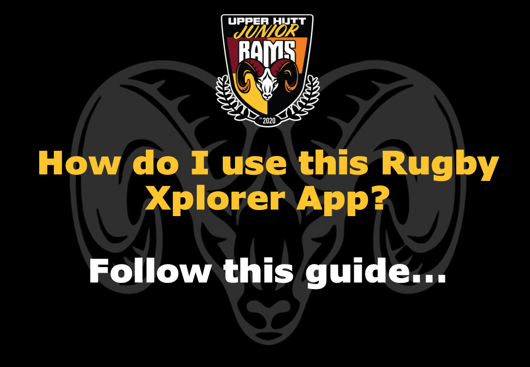 How to use the Xplorer App to find UH Junior RAMS