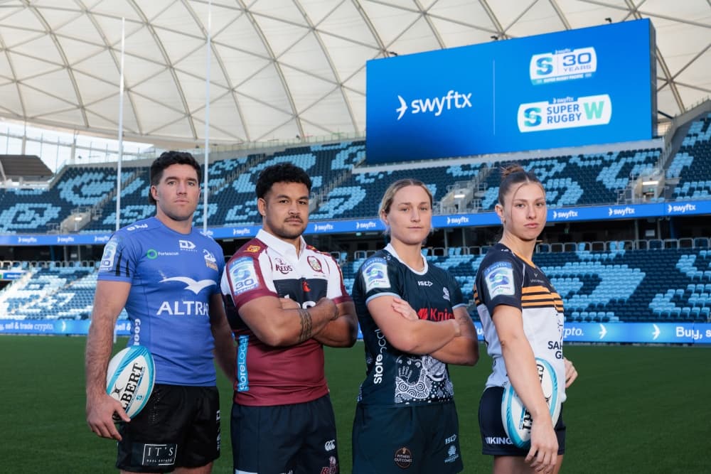 Swyftx is the official naming rights of Super Rugby Pacific and Women's in Australia. Photo Supplied