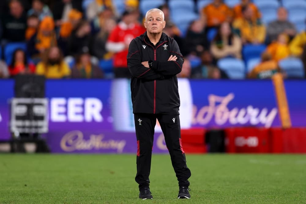 Warren Gatland is to remain in charge for the 2025 Six Nations. Photo: Getty Images