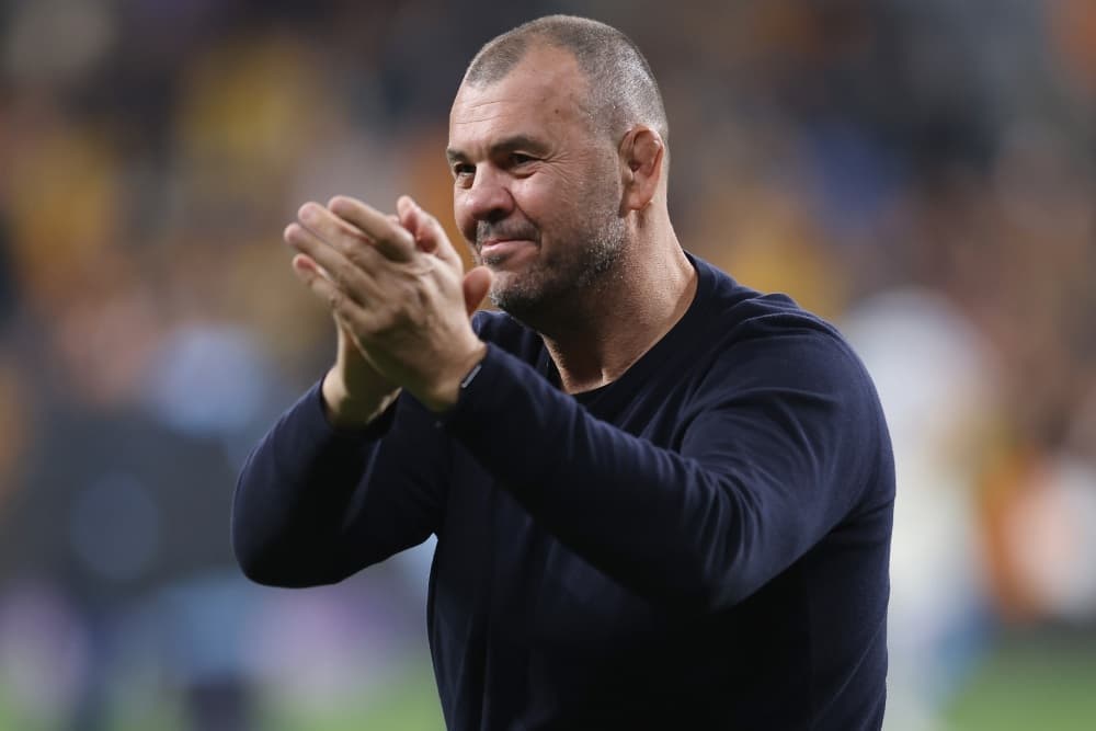 Michael Cheika is confident the Wallabies will rebound after their loss. Photo: Getty Images
