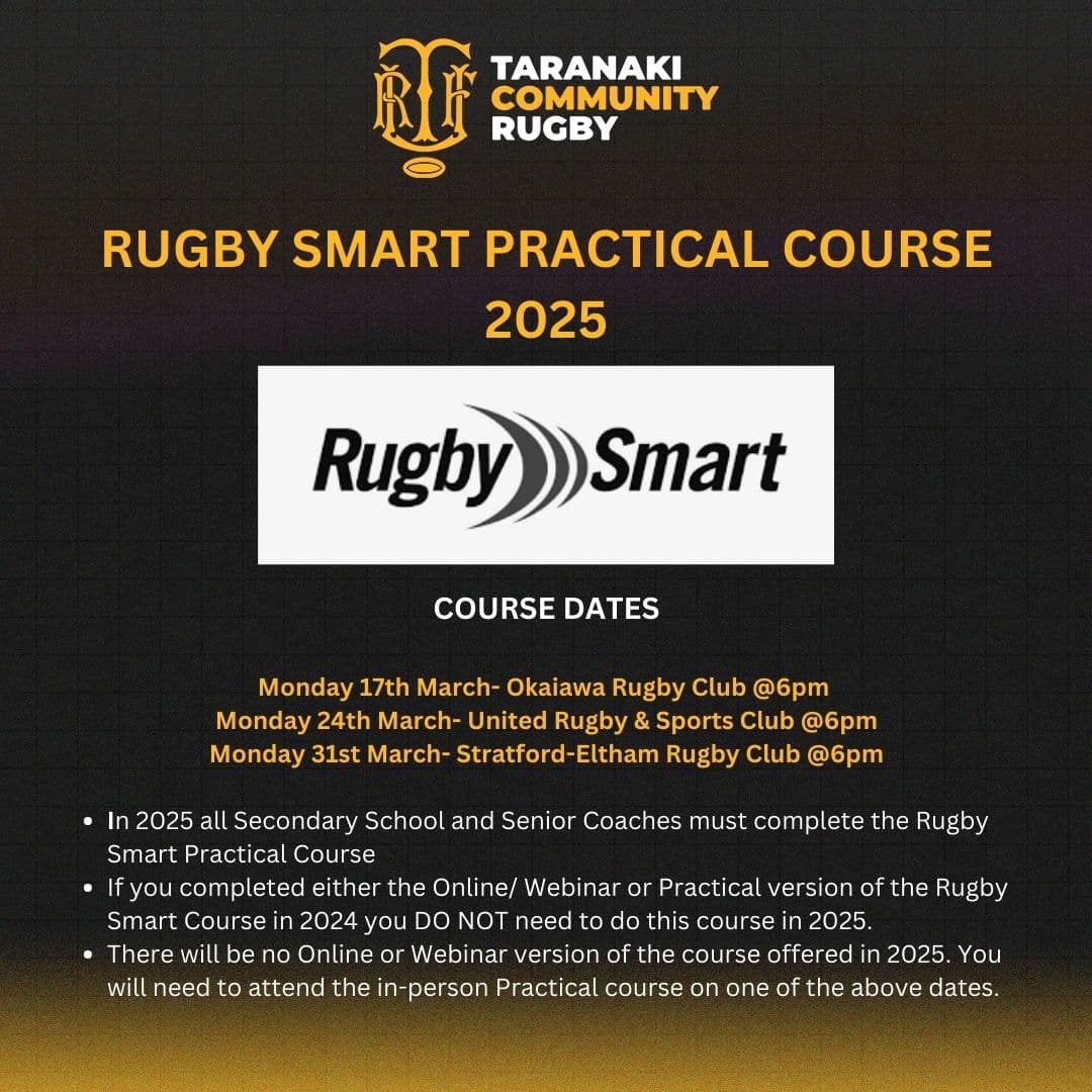 Rugby Smart 2025 dates