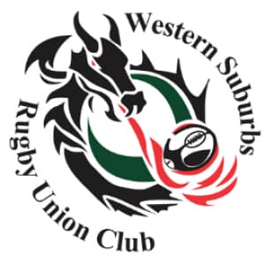 The club logo for Western Suburbs Rugby Union Club