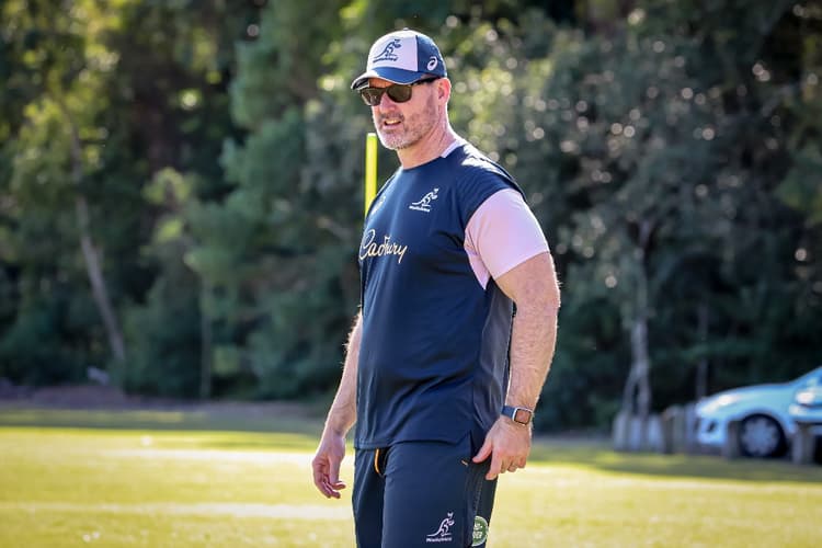 New NSW Waratahs Dan McKellar has reiterated his single-minded focus to the side as the Wallabies await a decision on Joe Schmidt’s future. Photo: Andrew Phan/Wallabies Media