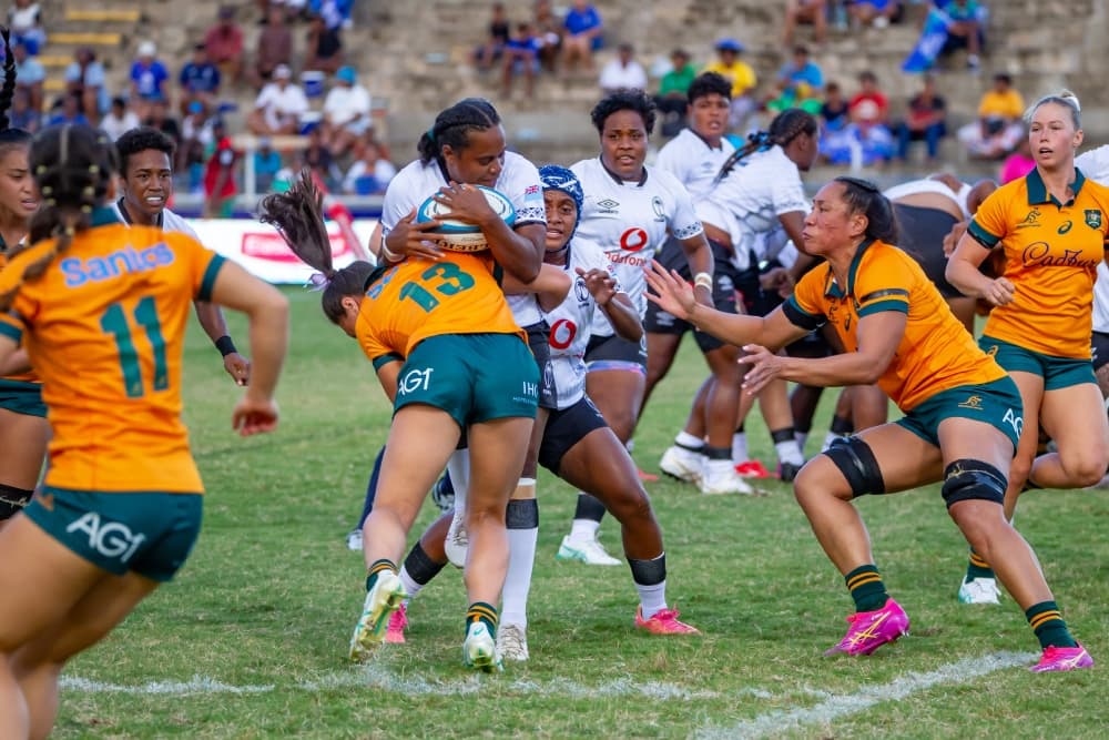 The Wallaroos face Fijiana in Suva. Photo: Getty Images

