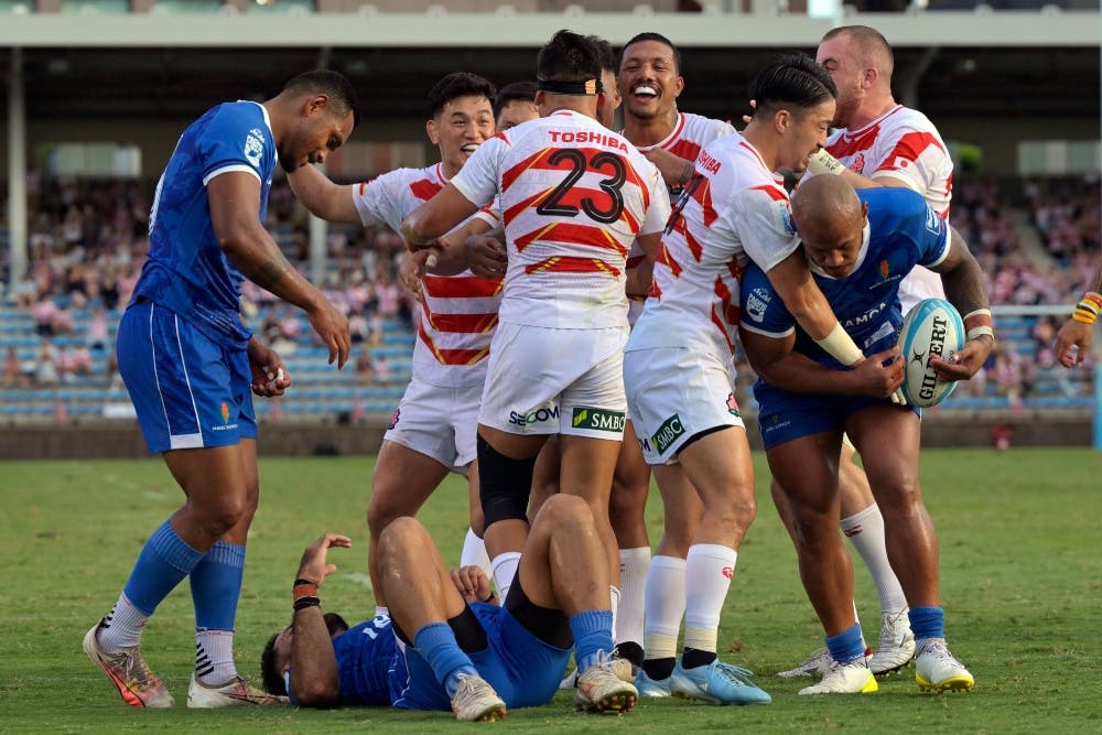 Japan have advanced to the Pacific Nations Cup Final. Photo: World Rugby