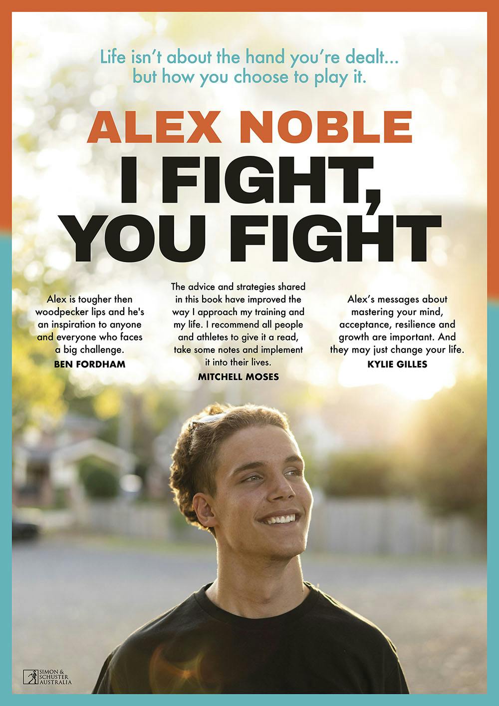 Alex Noble Lauches His Book: I Fight, You Fight.