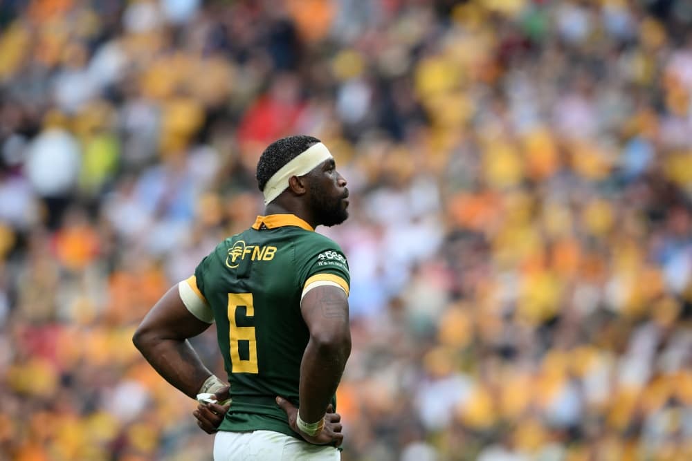 Siya Kolisi made his long-awaited return for the Boks. Source: Getty.