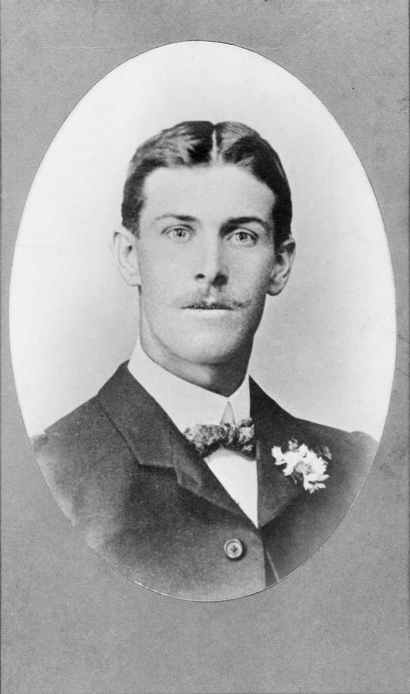 Studio portrait of Captain Alfred John Shout in about 1912