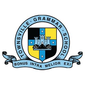 The club logo for Townsville Grammar Rugby Union Club