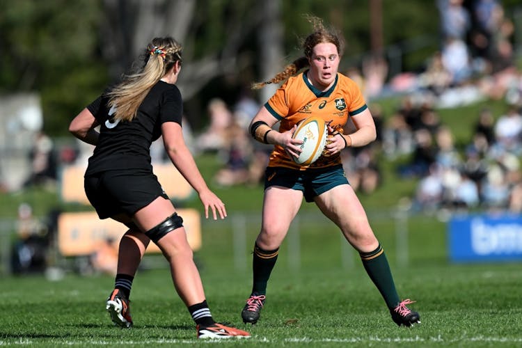 Brianna Hoy's ACL injury is a tough setback for the Wallaroos. Photo: Getty Images